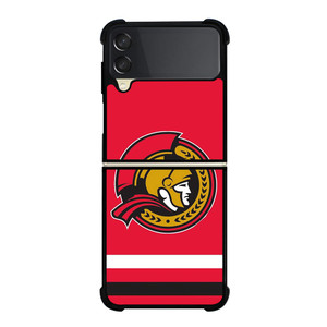 OTTAWA SENATORS LOGO HOCKEY TEAM LOGO Samsung Galaxy Z Flip 3 Case Cover