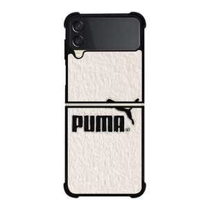 PUMA LOGO BLACK WHITE ICON Samsung Galaxy Z Flip 3 Case Cover