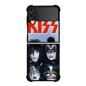 ROCK AND ROLL BAND KISS Samsung Galaxy Z Flip 3 Case Cover