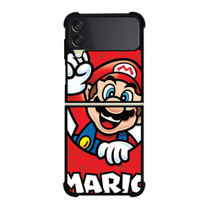 SUPER MARIO BROSS NINTENDO GAME ICON Samsung Galaxy Z Flip 3 Case Cover