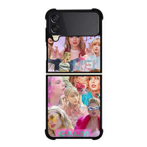 TAYLOR SWIFT COLLAGE ALBUM COVER Samsung Galaxy Z Flip 3 Case Cover