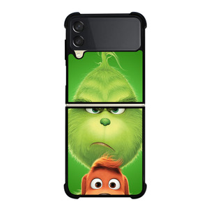 THE GRINCH AND MAX DR SEUSS Samsung Galaxy Z Flip 3 Case Cover THE GRINCH AND MAX DR SEUSS Samsung Galaxy Z Flip 3 Case Cover