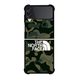 THE NORTH FACE LOGO CAMO Samsung Galaxy Z Flip 3 Case Cover THE NORTH FACE LOGO CAMO Samsung Galaxy Z Flip 3 Case Cover