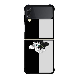 TOOTHLESS AND LIGHT FURY YIN YANG Samsung Galaxy Z Flip 3 Case Cover