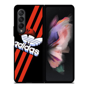 ADIDAS LOGO RED HAT Samsung Galaxy Z Fold 3 Case Cover