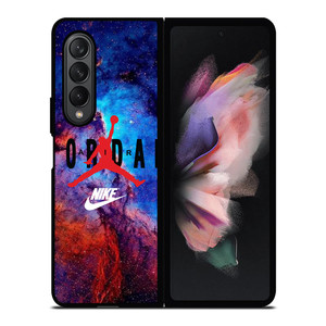 AIR JORDAN NIKE SHOES LOGO NEBULA Samsung Galaxy Z Fold 3 Case Cover