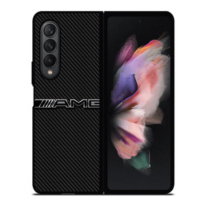AMG MERCEDES BENZ LOGO CARBON Samsung Galaxy Z Fold 3 Case Cover AMG MERCEDES BENZ LOGO CARBON Samsung Galaxy Z Fold 3 Case Cover