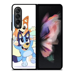 BLUEY X BINGO CARTOON SERIES Samsung Galaxy Z Fold 3 Case Cover