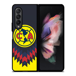 CLUB AMERICA MEXICO AZULCREMA AGUILAZ LOGO Samsung Galaxy Z Fold 3 Case Cover