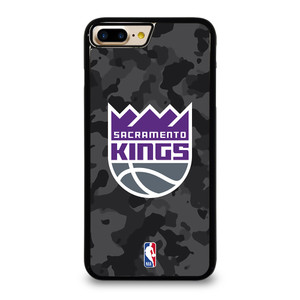 SACRAMENTO KINGS BLACK CAMO iPhone 7 / 8 Plus Case Cover SACRAMENTO KINGS BLACK CAMO iPhone 7 / 8 Plus Case Cover