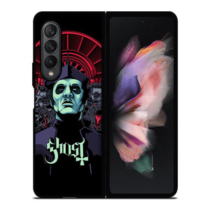 LOGO GHOST ROCK BAND ICON Samsung Galaxy Z Fold 3 Case Cover LOGO GHOST ROCK BAND ICON Samsung Galaxy Z Fold 3 Case Cover