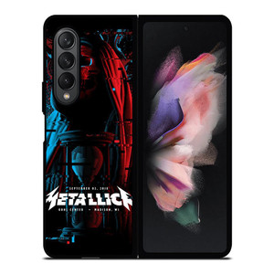 METALLICA BAND 2018 TOUR Samsung Galaxy Z Fold 3 Case Cover