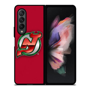 NEW JERSEY DEVILS HOCKEY TEAM LOGO Samsung Galaxy Z Fold 3 Case Cover
