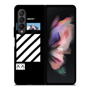 OFF WHITE KAWS AIR Samsung Galaxy Z Fold 3 Case Cover
