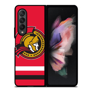 OTTAWA SENATORS LOGO HOCKEY TEAM LOGO Samsung Galaxy Z Fold 3 Case Cover
