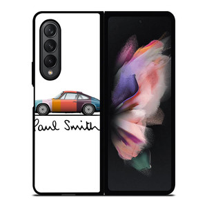 PAUL SMITH LOGO PORSCHE CAR Samsung Galaxy Z Fold 3 Case Cover
