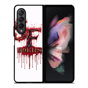 SAN FRANCISCO 49ERS FOOTBALL BLOODY LOGO Samsung Galaxy Z Fold 3 Case Cover