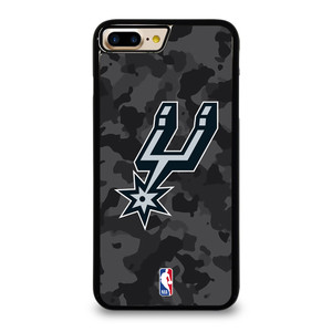 SAN ANTONIO SPURS BLACK CAMO iPhone 7 / 8 Plus Case Cover SAN ANTONIO SPURS BLACK CAMO iPhone 7 / 8 Plus Case Cover