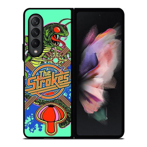 THE STROKES BAND LOGO REPTILIA Samsung Galaxy Z Fold 3 Case Cover