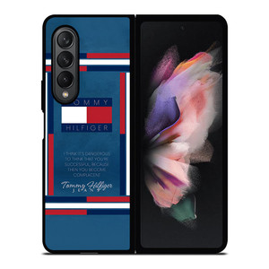 TOMMY HILFIGER LOGO QUOTE Samsung Galaxy Z Fold 3 Case Cover