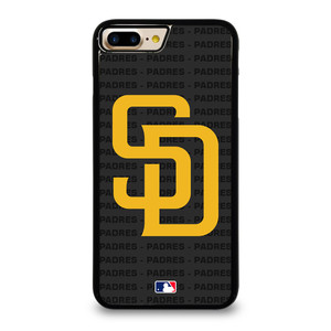 SAN DIEGO BROWN BASEBALL BLACK iPhone 7 / 8 Plus Case Cover SAN DIEGO BROWN BASEBALL BLACK iPhone 7 / 8 Plus Case Cover