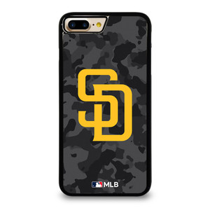 SAN DIEGO PADRES BASEBALL BLACK CAMO iPhone 7 / 8 Plus Case Cover SAN DIEGO PADRES BASEBALL BLACK CAMO iPhone 7 / 8 Plus Case Cover
