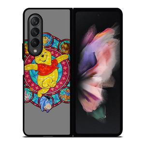WINNIE THE POOH AND FRIENDS DISNEY MOZAIC ART Samsung Galaxy Z Fold 3 Case Cover WINNIE THE POOH AND FRIENDS DISNEY MOZAIC ART Samsung Galaxy Z Fold 3 Case Cover