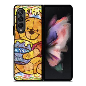 WINNIE THE POOH DISNEY MOZAIC ART Samsung Galaxy Z Fold 3 Case Cover