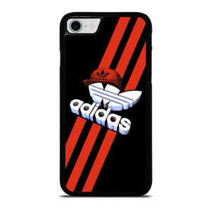 ADIDAS LOGO RED HAT iPhone SE 2022 Case Cover
