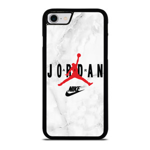 AIR JORDAN NIKE SHOES LOGO MARBLE iPhone SE 2022 Case Cover