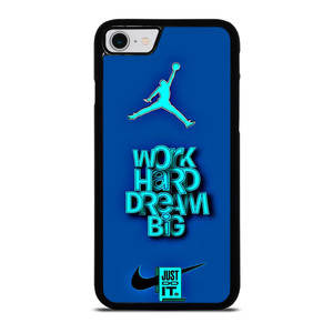 AIR JORDAN NIKE WORK HARD DREAM BIG iPhone SE 2022 Case Cover AIR JORDAN NIKE WORK HARD DREAM BIG iPhone SE 2022 Case Cover