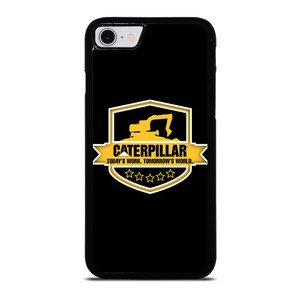 CATERPILLAR TRACTOR LOGO CAT ICON TODAY'S WORK iPhone SE 2022 Case Cover