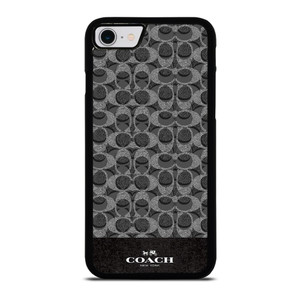 COACH NEW YORK LOGO DARK GREY iPhone SE 2022 Case Cover COACH NEW YORK LOGO DARK GREY iPhone SE 2022 Case Cover