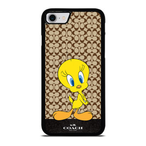 COACH NEW YORK LOGO TWEETY BIRD iPhone SE 2022 Case Cover COACH NEW YORK LOGO TWEETY BIRD iPhone SE 2022 Case Cover