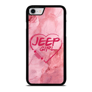 JEEP GIRL LOGO LOVE MARBLE iPhone SE 2022 Case Cover