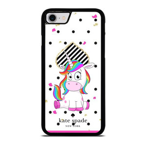 KATE SPADE NEW YORK LOGO CUTE UNICORN iPhone SE 2022 Case Cover KATE SPADE NEW YORK LOGO CUTE UNICORN iPhone SE 2022 Case Cover