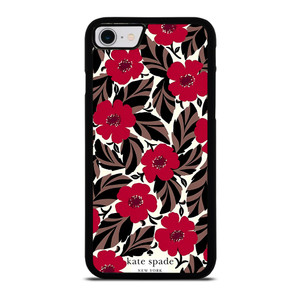 KATE SPADE NEW YORK LOGO RED ROSES iPhone SE 2022 Case Cover