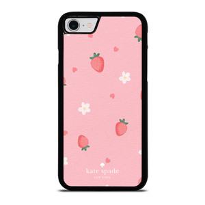 KATE SPADE NEW YORK LOGO STRAWBERRIES iPhone SE 2022 Case Cover
