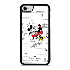 KATE SPADE NEW YORK LOGO X MICKEY MINNIE MOUSE DISNEY iPhone SE 2022 Case Cover