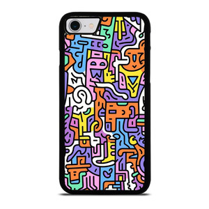 KEITH HARING ART COLORFUL STYLE iPhone SE 2022 Case Cover