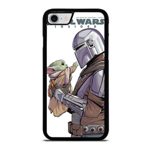 MANDALORIAN AND BABY YODA STAR WARS INSIDER iPhone SE 2022 Case Cover MANDALORIAN AND BABY YODA STAR WARS INSIDER iPhone SE 2022 Case Cover