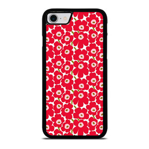 MARIMEKO PATTERN RED POPPY FLOWER iPhone SE 2022 Case Cover