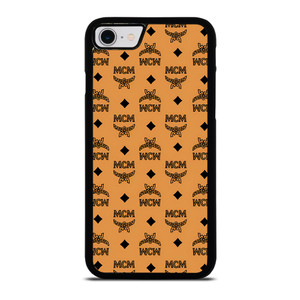 MCM MICHAEL CROMER MUNICH LOGO BROWN iPhone SE 2022 Case Cover