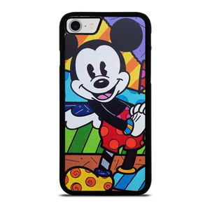 MICKEY MOUSE ROMERO BRITTO ART iPhone SE 2022 Case Cover