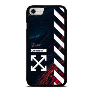 OFF WHITE LOGO MARBLE NIKE iPhone SE 2022 Case Cover