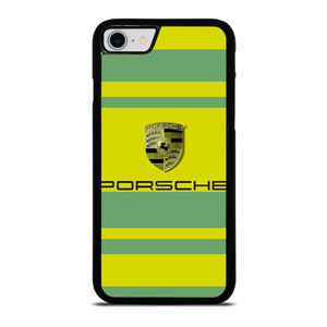 PORSCHE CAR LOGO YELLOW GREEN ICON iPhone SE 2022 Case Cover