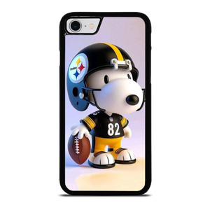SNOOPY PITTSBURGH STEELERS FOOTBALL iPhone SE 2022 Case Cover