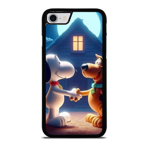 SNOOPY THE PEANUTS AND SCOOBY DOO iPhone SE 2022 Case Cover