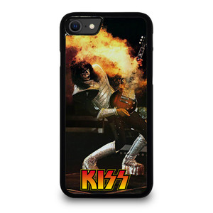 ACE FREHLEY KISS GUITAR FIRE. iPhone SE 2020 Case Cover