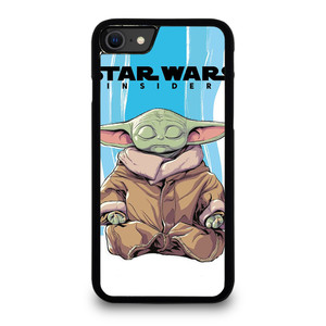 BABY YODA STAR WARS MEDITATION. iPhone SE 2020 Case Cover